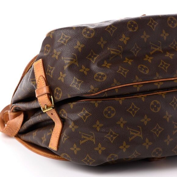 LOUIS VUITTON Classic Unisex Monogram Saumur 35 Cross Body bag Vintage 1992 - Picture 6 of 17